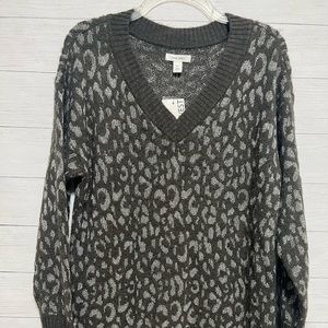 Nine Wets Leopard print Sweater M